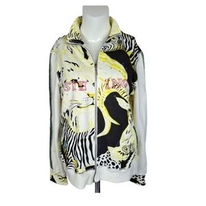 NU Mode De Toi Vintage Sequin Sweat Jacket